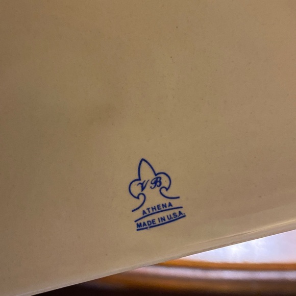 VINTAGE ATHENA CALIFORNIA TISSUE BOX HOLDER COTTAGECORE SHABBY CHIC ROSE PINK - Picture 6 of 8